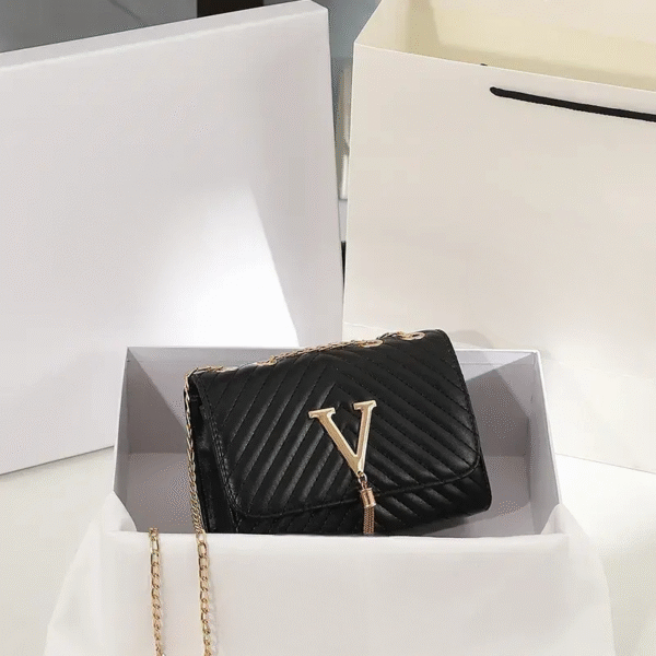 Luxury Handbag Women Embroidered Crossbody Bag Sequined Tassel Clutch Small Party Purse Polyester Fashion Brand Shoulder - Image 2