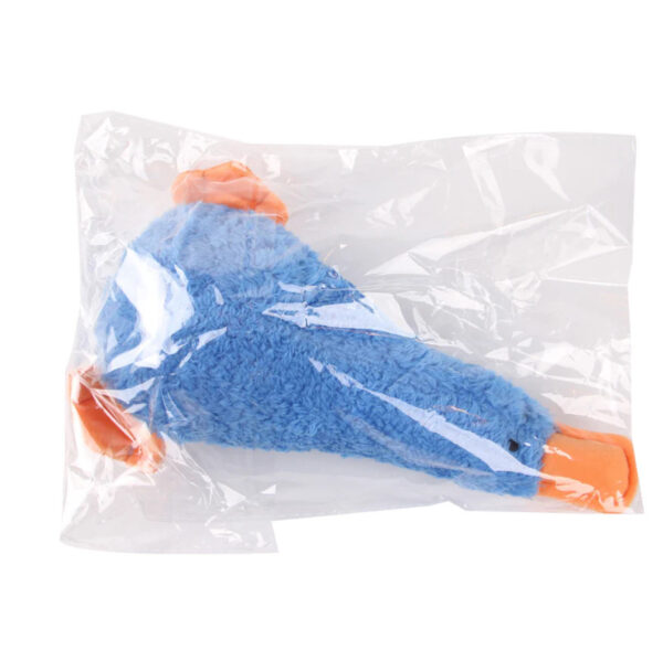 Pet Supplies Crinkle Dog Toy Cute Duck No Stuffing Duck Soft Squeaker Premium Chew Toys for Small Medium Large Dogs - Image 6