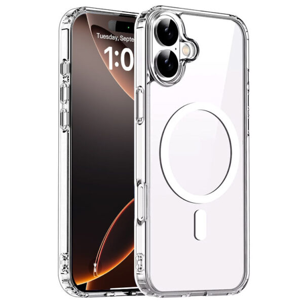 Transparent Acrylic Phone Case With Box for iPhone 17, 17 Pro, 16E – Clear Magnetic Case for iPhone 16, 15, 14, Pro Max Back Cover - Image 7
