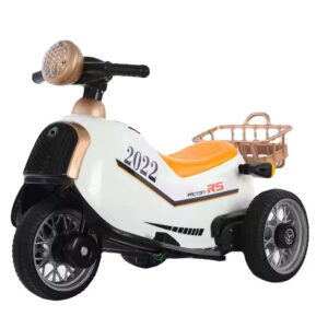 Chengji Kid Toy Tricycle Electric Bike Retro Multifunctional Baby Rechargeable Electric Motorcycle for Children
