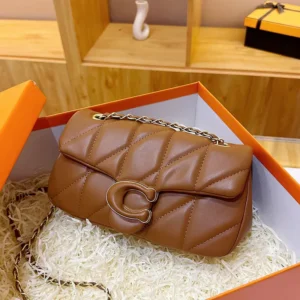 Factory Hot Selling Brand New Designer Brand Coachs Women's Shoulder Bag Classic Luxury PU Leather Bag
