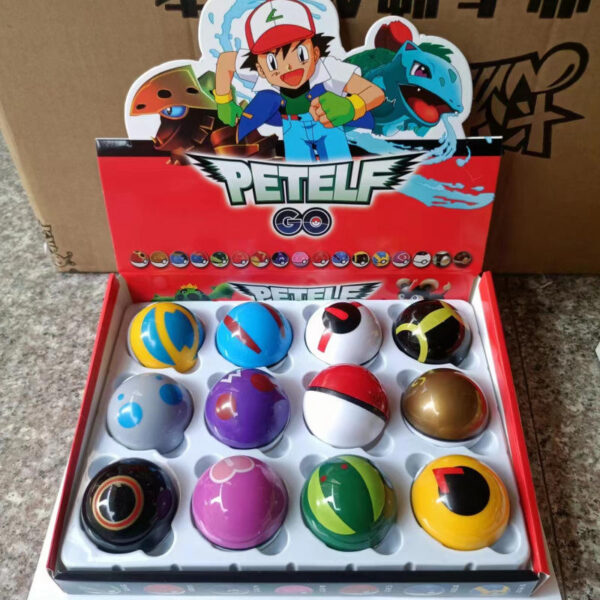 12-Piece Mini Pokémon Action Figure Set – 5cm Pocket Monsters with Poké Balls & Capsule Toys - Image 3