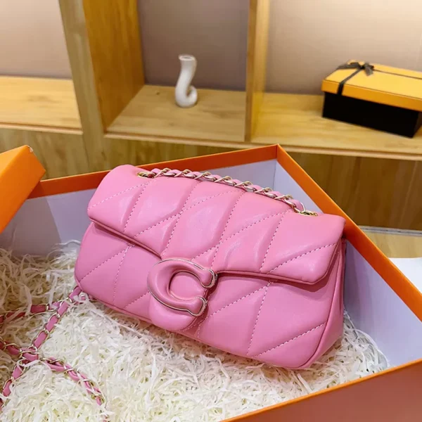 Factory Hot Selling Brand New Designer Brand Coachs Women's Shoulder Bag Classic Luxury PU Leather Bag - Image 4