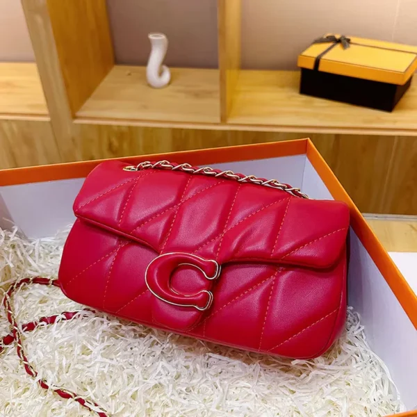 Factory Hot Selling Brand New Designer Brand Coachs Women's Shoulder Bag Classic Luxury PU Leather Bag - Image 5