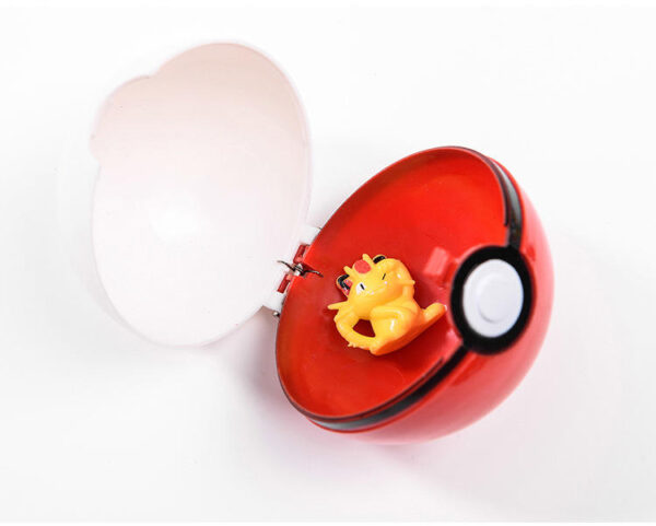 7cm Pokémon Capsule Ball Toy – Pikachu, Psyduck, Eevee with Hidden Anime Figure Inside - Image 4