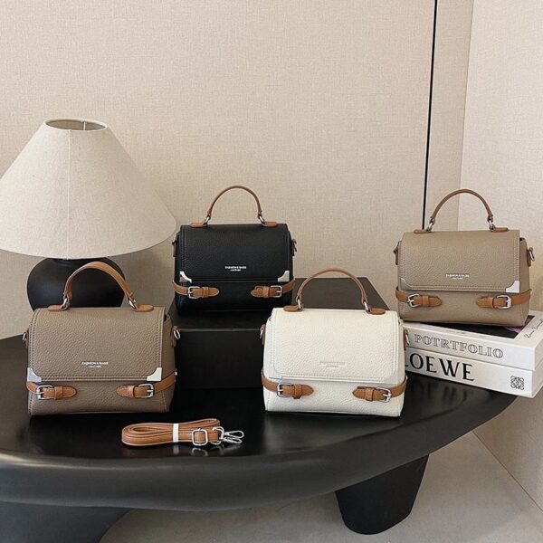 2025 Lychee Pattern Designer Purses Famous Brands Crossbody Over Shoulder Bag Ladies Hand Bags Small Luxury Handbags for Women - Image 5