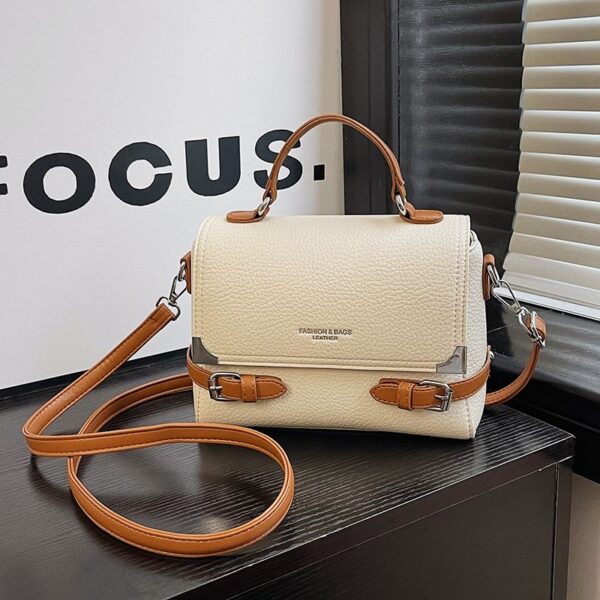 2025 Lychee Pattern Designer Purses Famous Brands Crossbody Over Shoulder Bag Ladies Hand Bags Small Luxury Handbags for Women - Image 3
