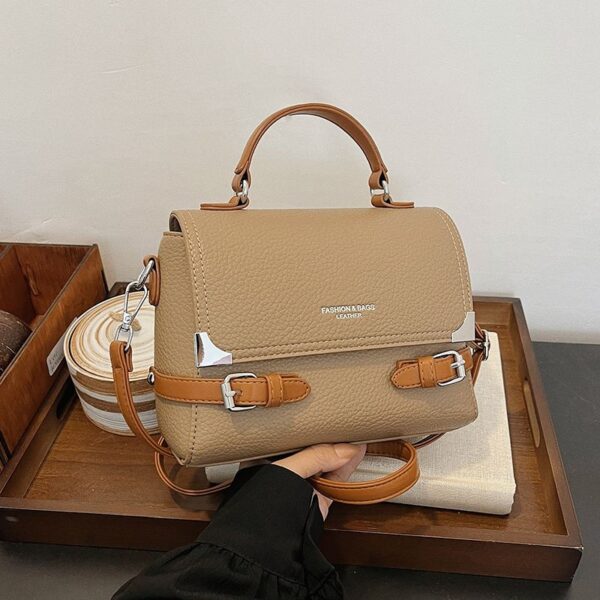 2025 Lychee Pattern Designer Purses Famous Brands Crossbody Over Shoulder Bag Ladies Hand Bags Small Luxury Handbags for Women - Image 4
