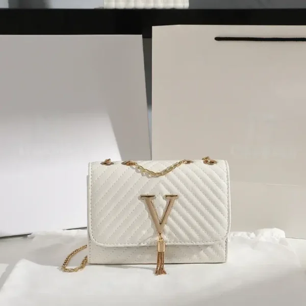 Luxury Handbag Women Embroidered Crossbody Bag Sequined Tassel Clutch Small Party Purse Polyester Fashion Brand Shoulder - Image 5