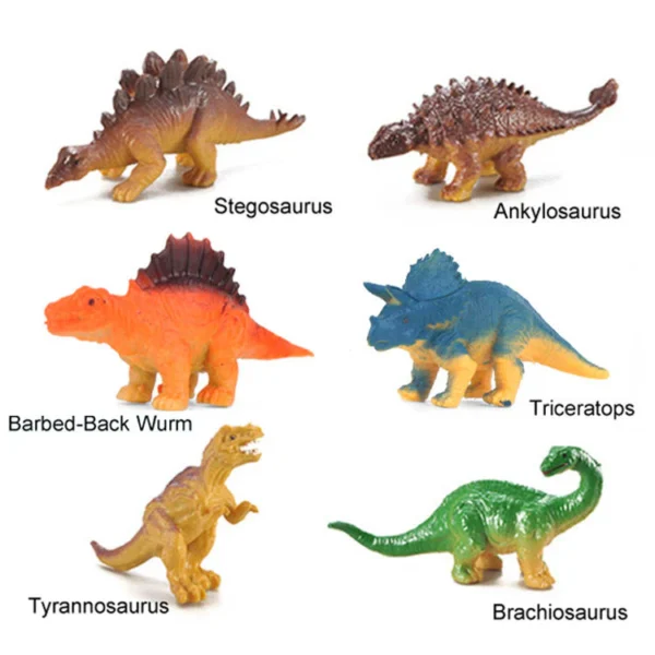 Dinosaur Transport Truck with 6 Realistic Dinosaur Figures - Image 4